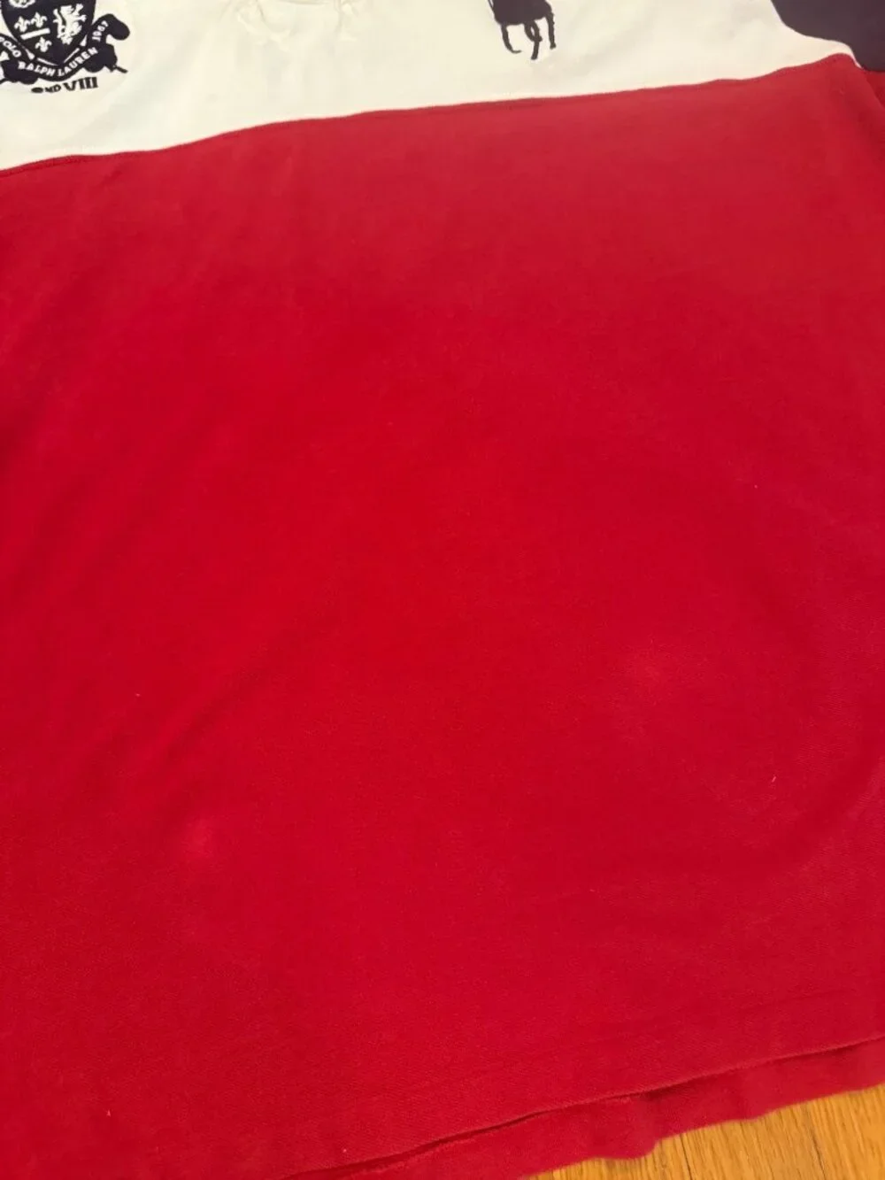 Polo Ralph Lauren Big Colorblock Big Pony Polo Crest 4XB Retro Style Collegiate